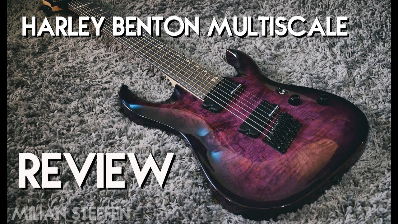 Harley Benton FanFret-7 TPB DLX | The 290€ Multiscale 7-string | In-depth Review