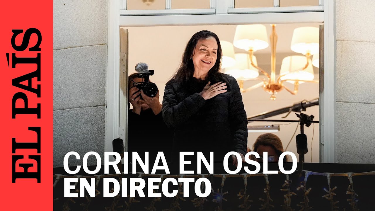 NOBEL DE LA PAZ |&nbsp;MAR&Iacute;A CORINA MACHADO LLEGA A OSLO | EL PA&Iacute;S