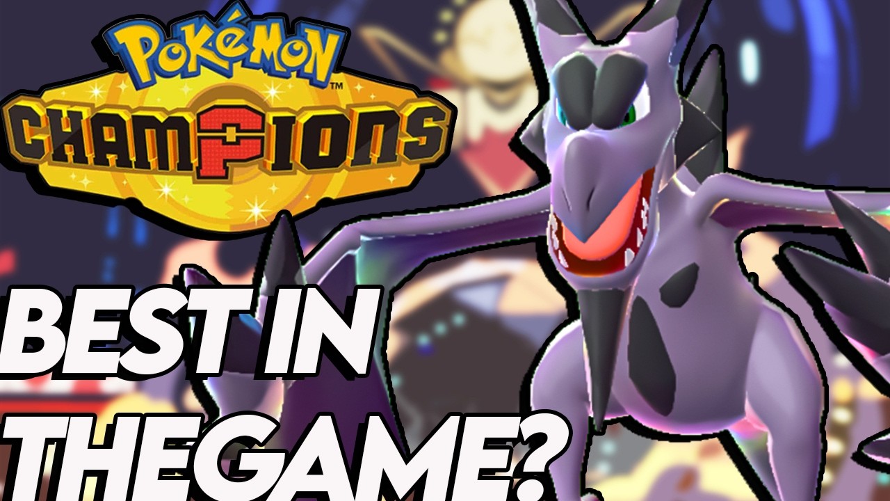 Почему АЭРОДАКТИЛ захватывает стандарт M-A VGC в Pokemon Champions...