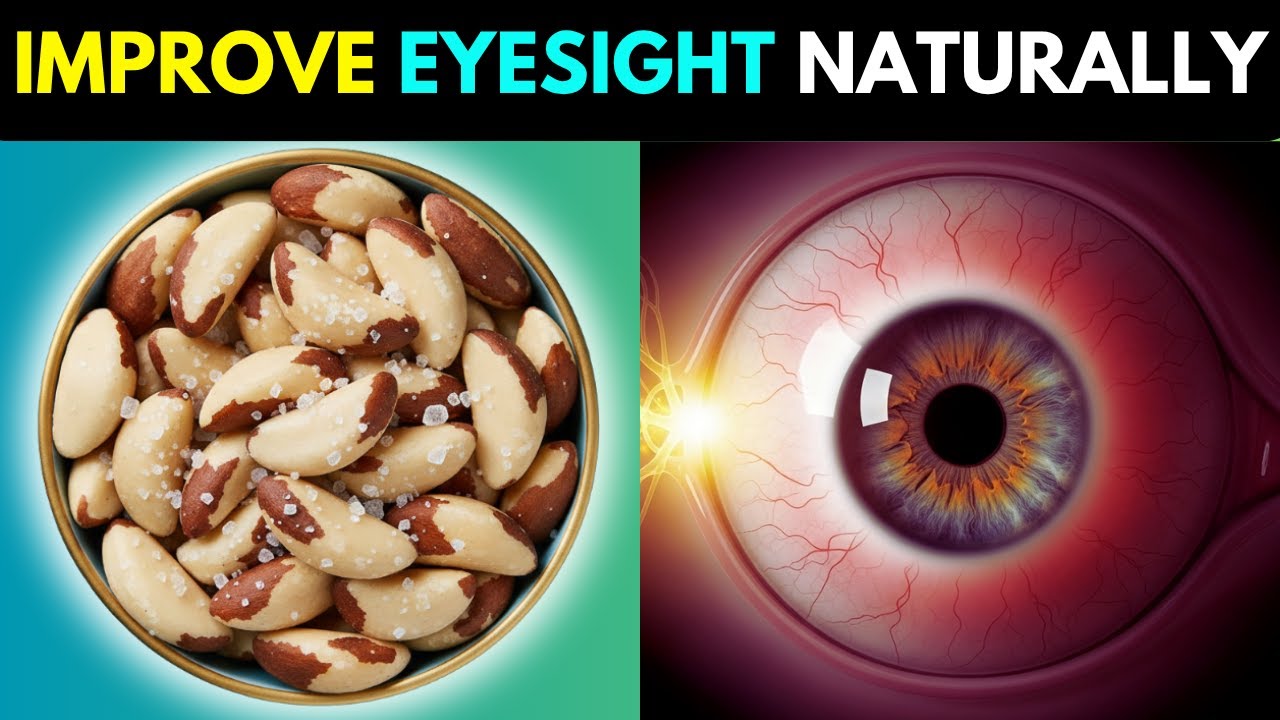 4 Best Nuts That Improve Eyesight Naturally | Doctor-Backed Nighttime Routine