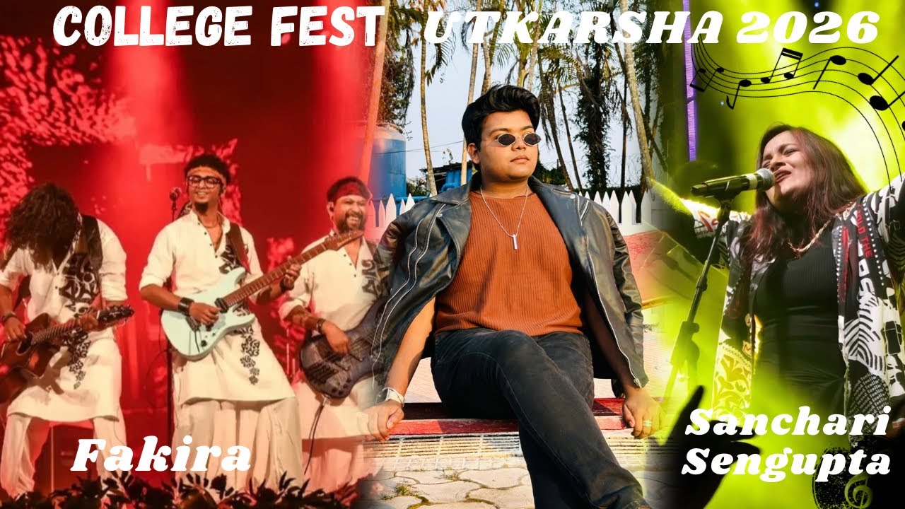College Fest- HETC presents UTKARSHA 2026 //Hritam Parui #viral 