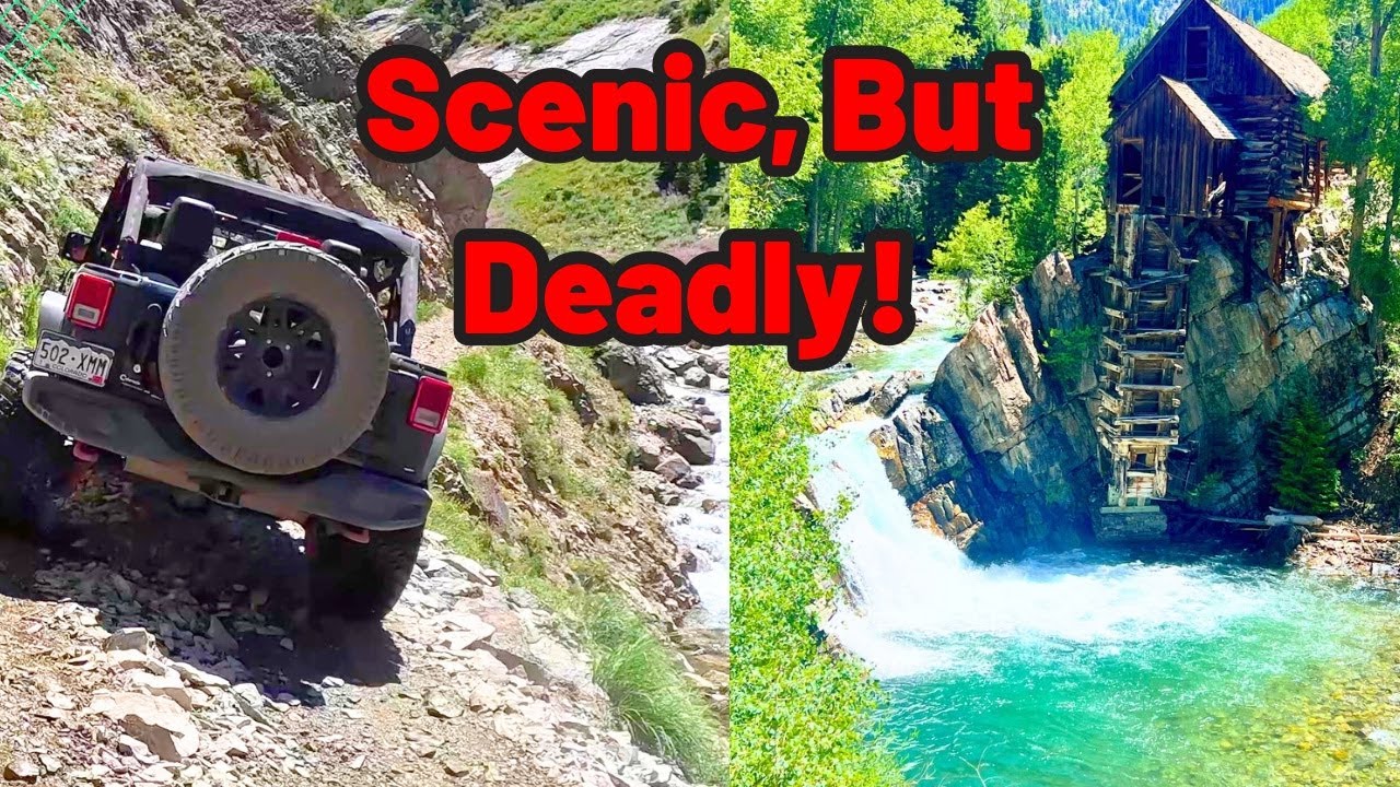 The Crystal Mill, Schofield Pass Marble Colorado #jeep #4x4 #offroad