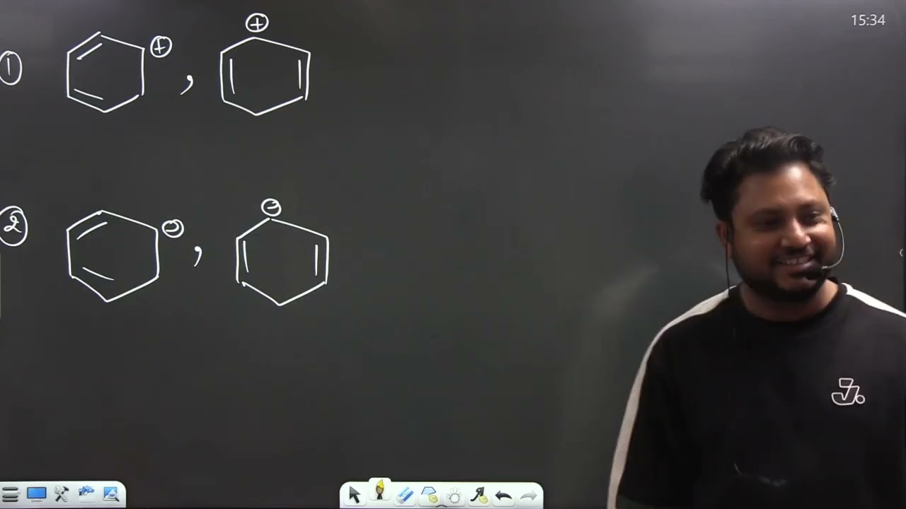 G.O.C Class 11|General Organic Chemistry |Lecture 29|cross and extended resonance & Mesomeric effect