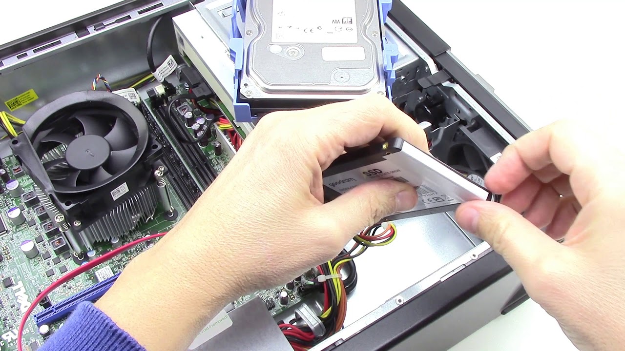 How to install SSD on DELL OptiPlex 7010 Desktop