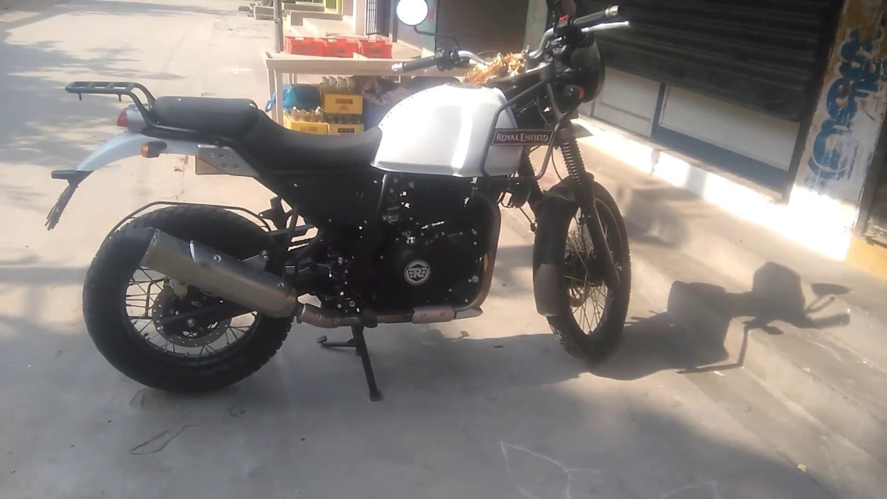 Royal enfield himalayan snow white 2017