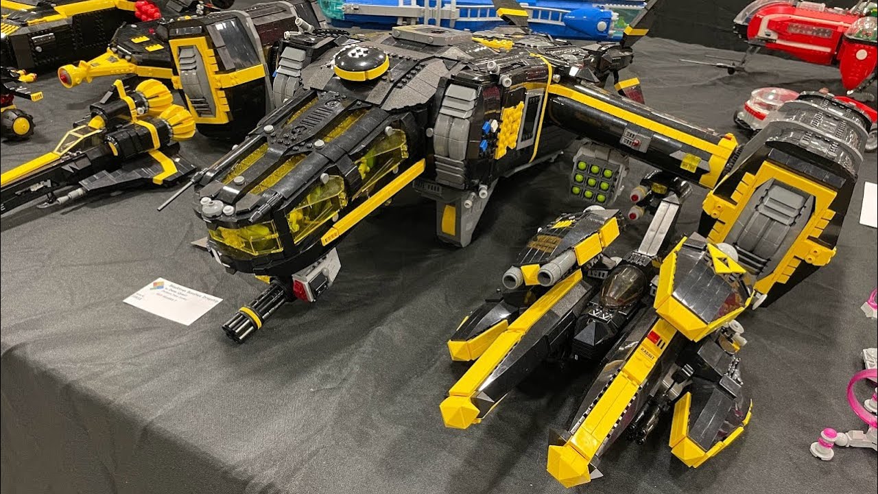 LEGO Blacktron Spaceships - BrickFair VA 2022