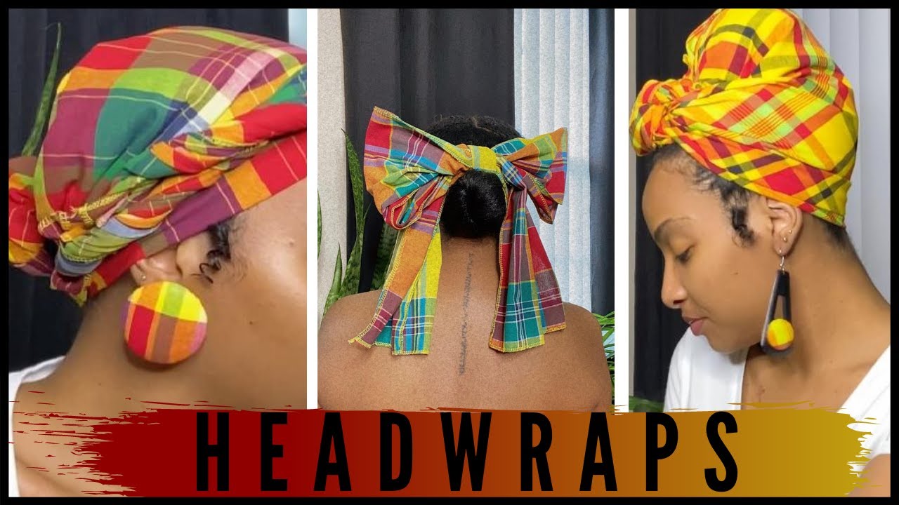 3 HEAD WRAP / TURBAN STYLES | DESIGN BY REGAL 2020 | MADRAS EDITION