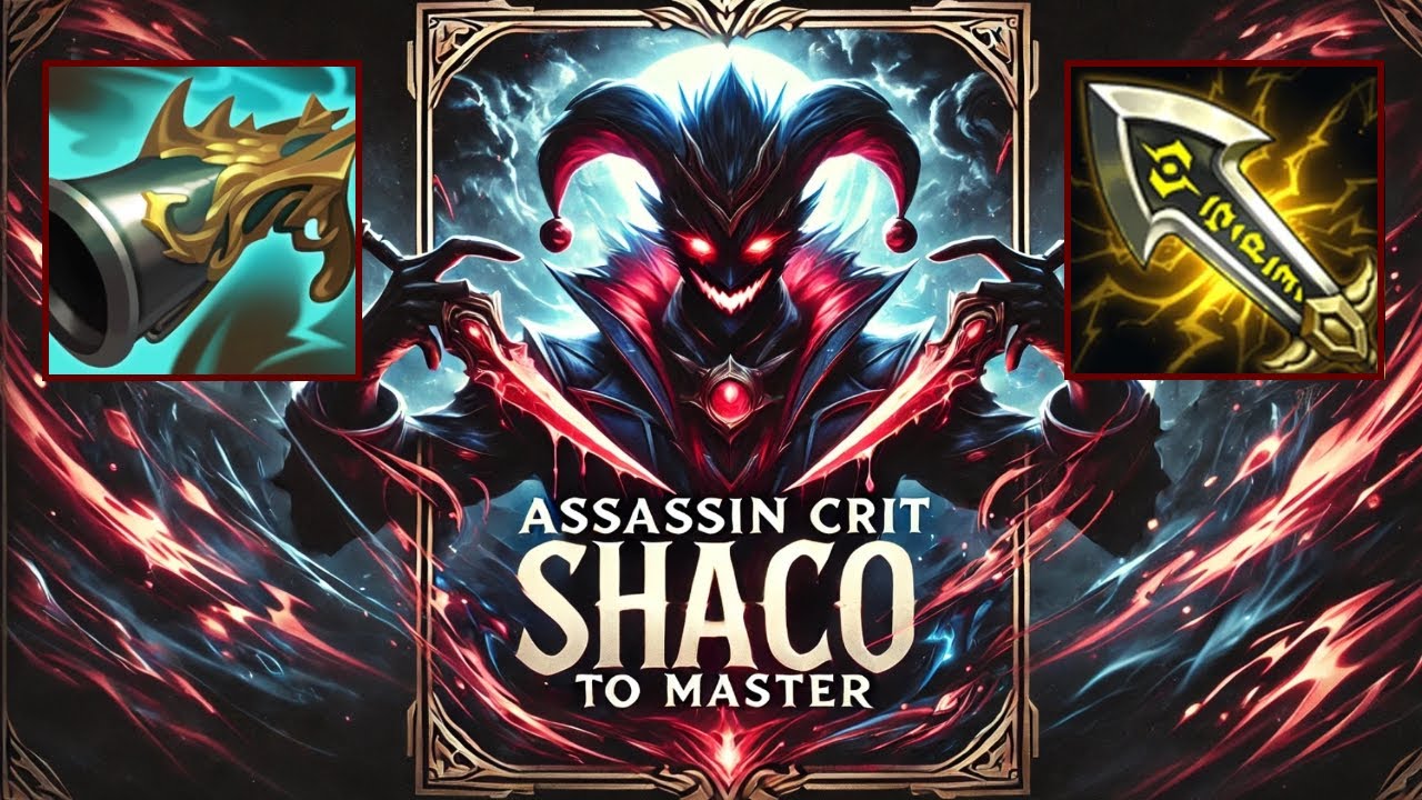 Assassin Crit Shaco carrying Diamond 3 - S15 Rank [League of Legends] Full Gameplay - Infernal Shaco