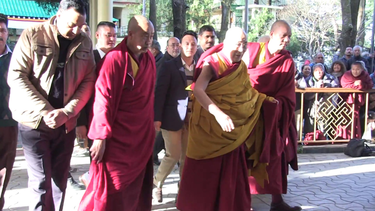 Breve rencontre avec le Dala&iuml; Lama