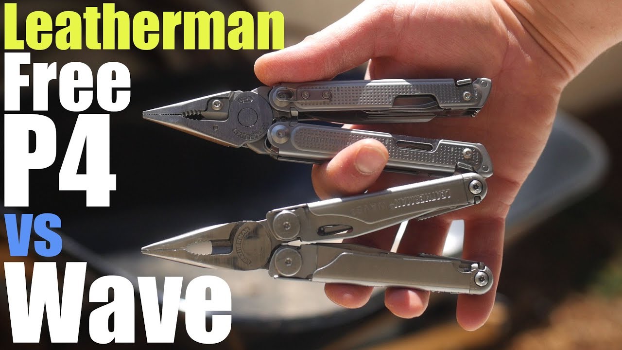 Что выбрать? Сравнительный обзор Leatherman Free P4 и Wave.