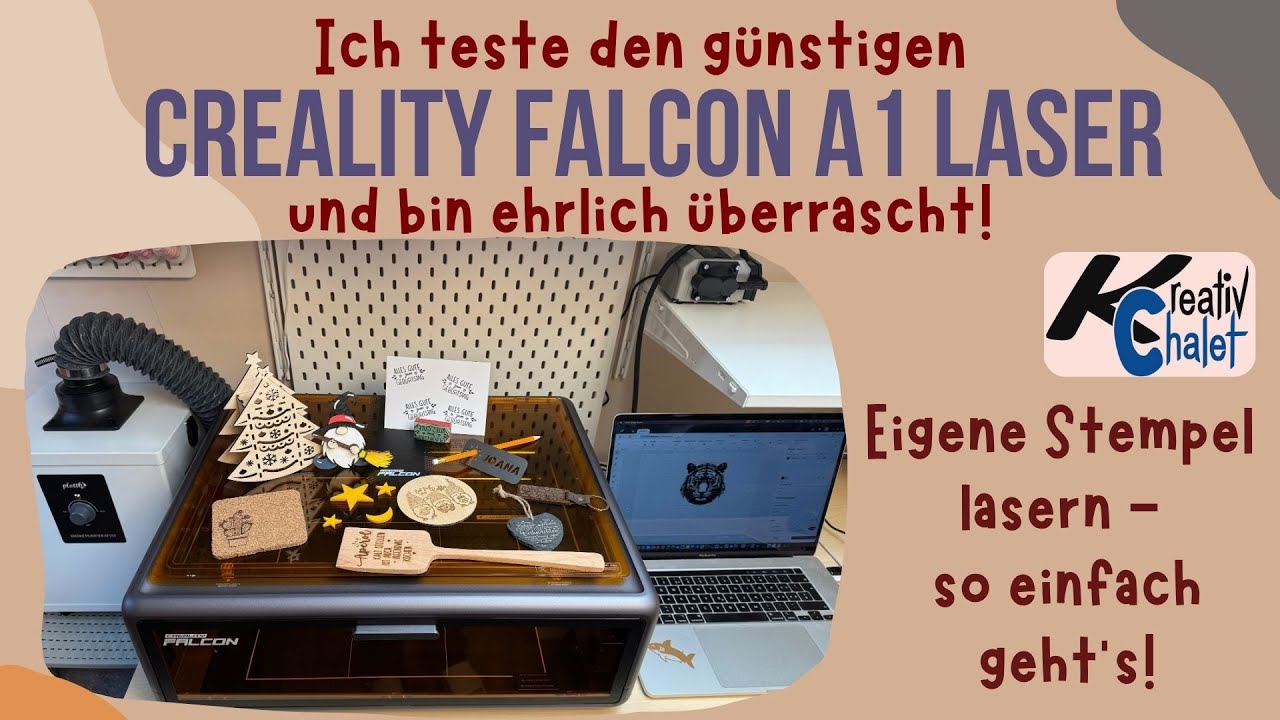 Falcon A1 Laser von Creality - ich bin ehrlich überrascht!