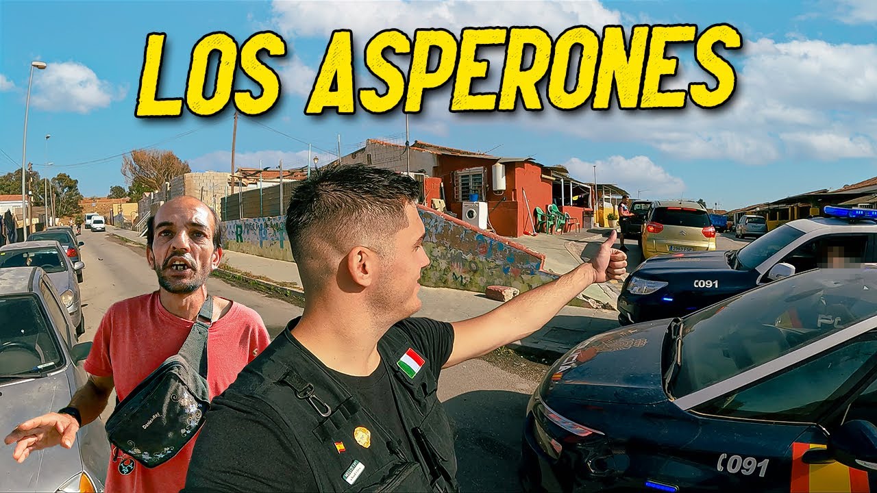 BUSCAN UN COCHE ROBADO MIENTRAS GRABO EN EL BARRIO MÀS AISLADO DE MALAGA | Los Asperones 🇪🇸