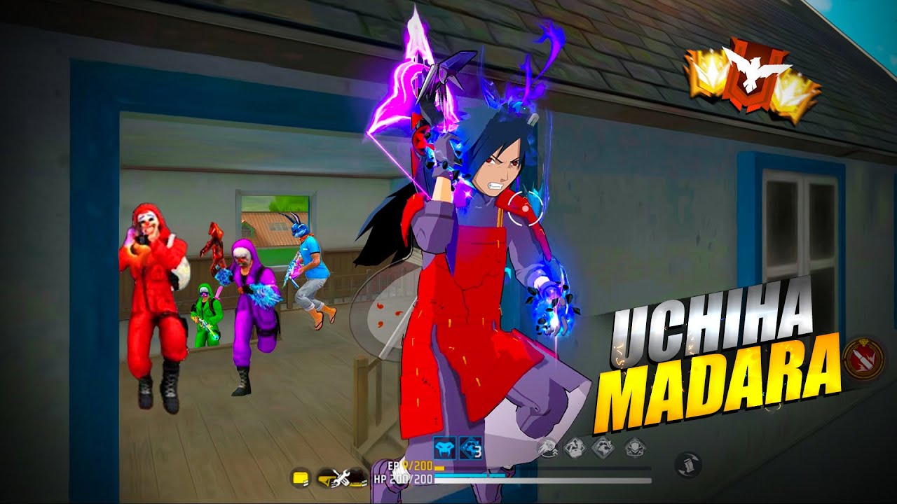 Finally Madara in Free Fire 🤯 Mp40 + Groza-X 🔥26 Kills Solo vs Squad - Garena free fire #freefire