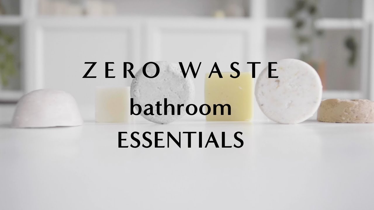 Zero Waste Plastic Free Bathroom Essentials