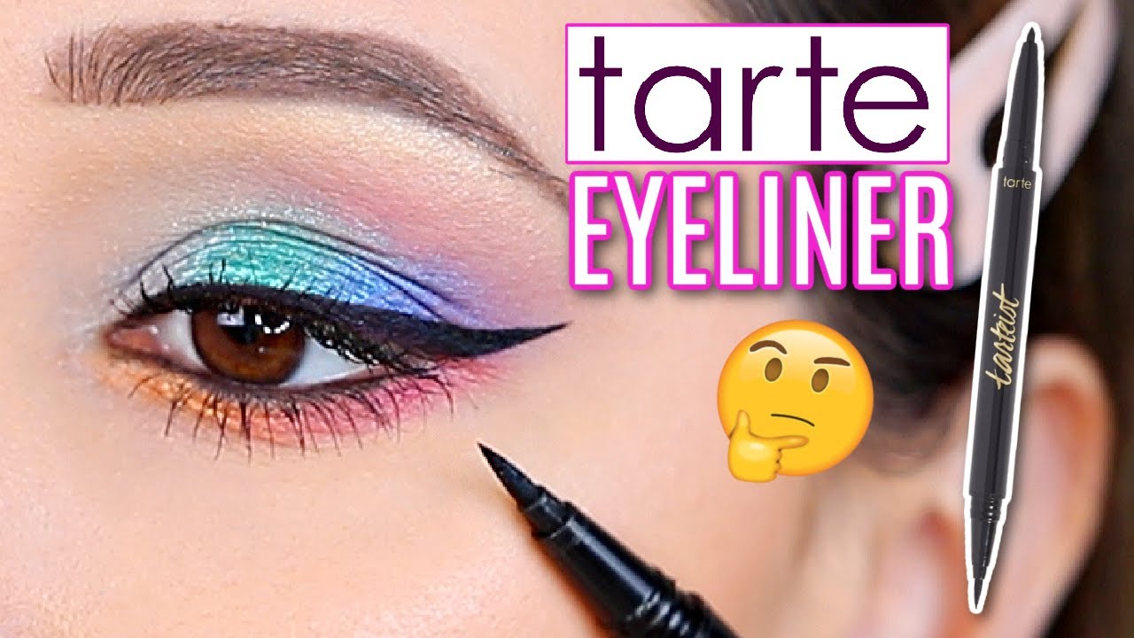 Tarte Tarteist Double Take Eyeliner Review - Wear Test on Hooded Eyes | Vasilikis Beauty Tips