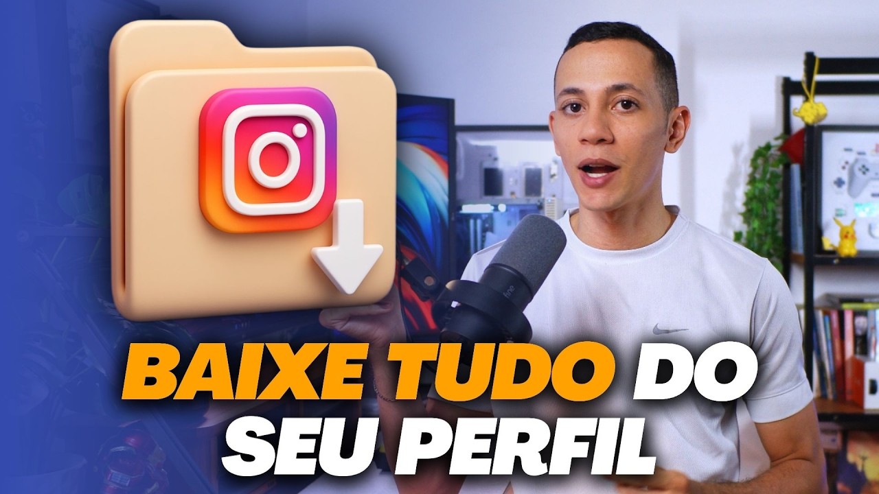 COMO FAZER UM BACKUP TOTAL DO INSTAGRAM: posts, stories, reels e mais!