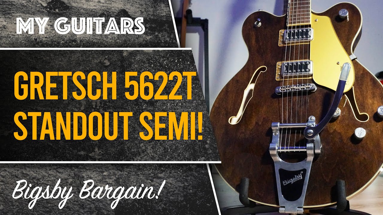 Gretsch G5622T полуакустическая с бигсби. Уникальный внешний вид и ощущение, а также неповторимое...