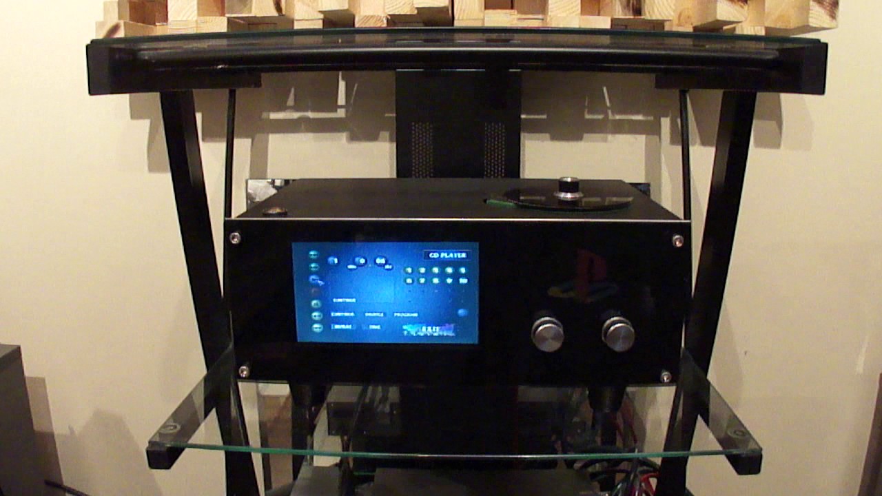 DIY SONY PS1-Audiophile CD player + SONY TA-E86B Preamp