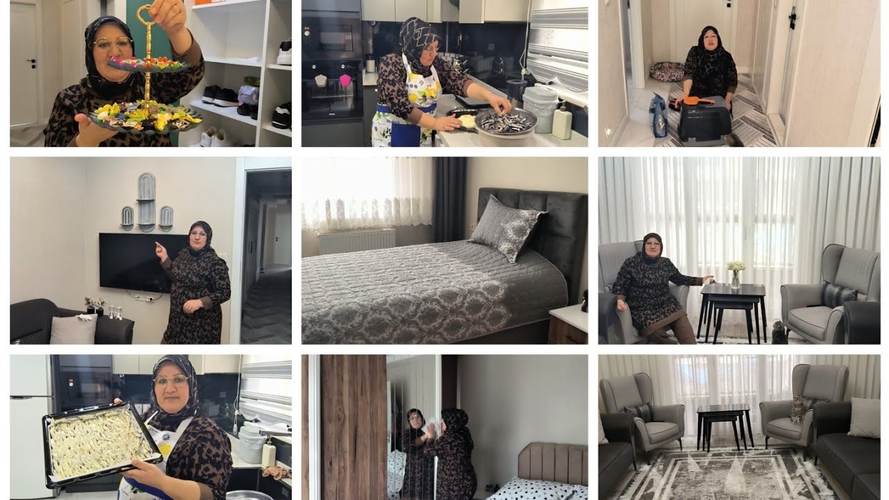 SALON TEMİZLİĞİM VE DÜZENİM💯ARDA'MIN ODASINI NASIL YAPTIM⁉️MISIR UNUYLA FIRINDA BALIK🤌ENERJİ DOLUYUM
