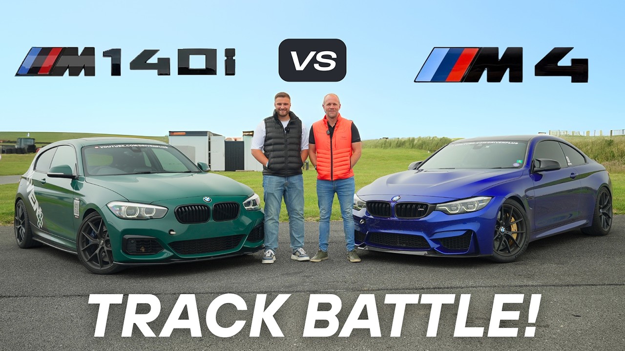 BMW M140i vs M4 Track Battle: Racing Driver Sam Decides!