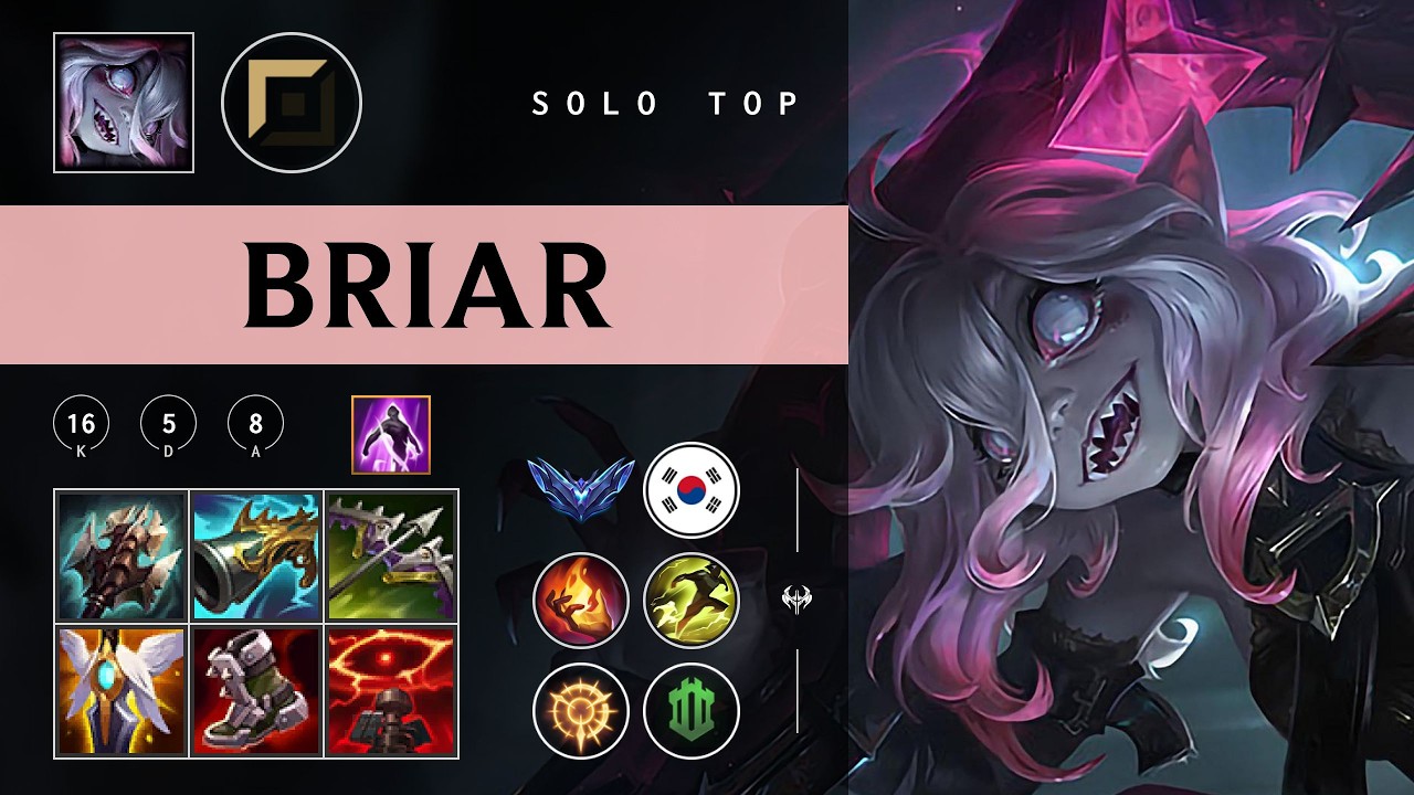 Briar Top vs Fiora - KR Diamond Patch 26.04