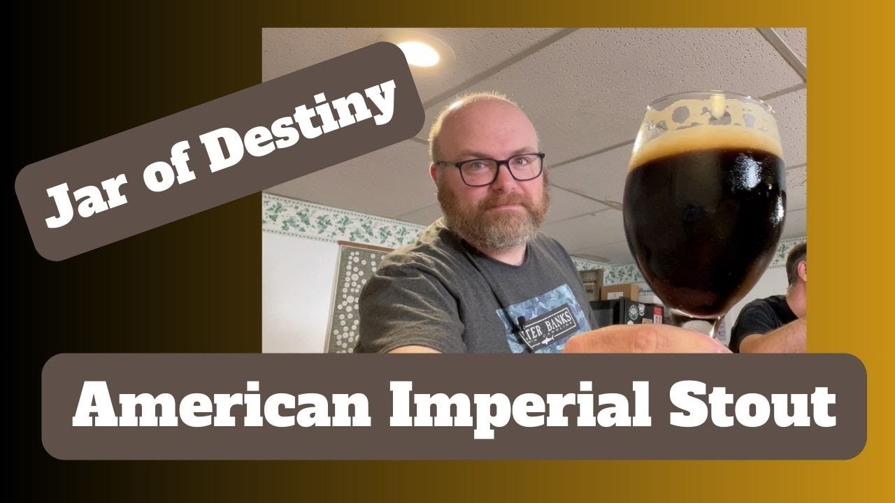 Imperial Stout Recipe and Tasting - Homebrew Jar Of Destiny