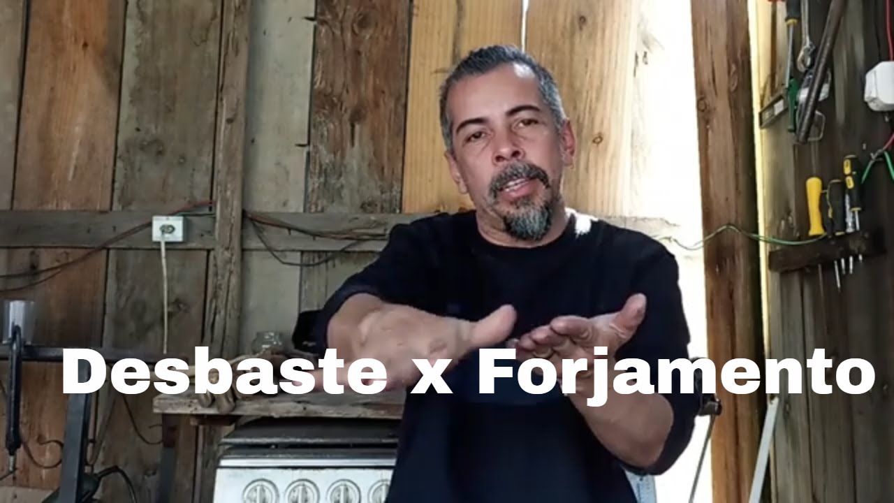 Faca feita por desbaste x Faca forjada  - Entenda a diferen&ccedil;a