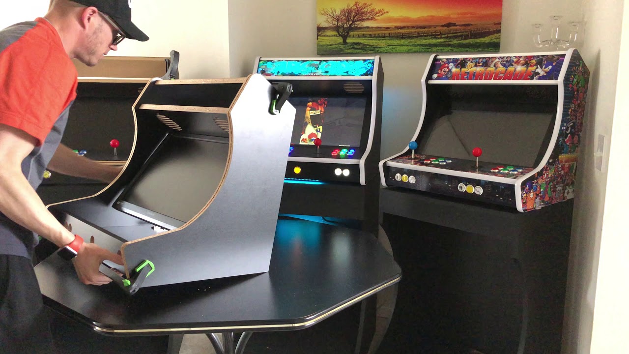 22” Bartop Arcade CNC DIY Kit From Retropievideogameguy. How to assemble. New Version In comments!!!