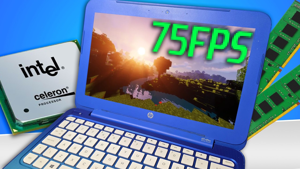 Оптимизирую ХУДШИЙ ноутбук в истории для игр..