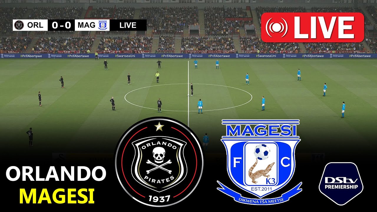 Orlando Pirates vs Magesi Fc | Betway Premiership 2026 | PES 21 Simulation Gameplay