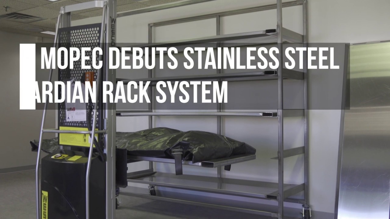 Mopec Guardian Racks: Quick Deploy Morgue Rack & Body Tray System