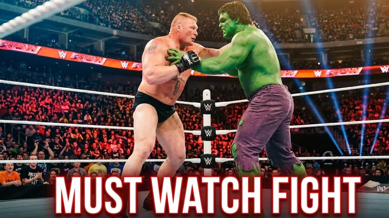 Брок Леснар против Халка Хогана – геймплей WWE 2K25 | Воплощенный Зверь против Бессмертного Халка