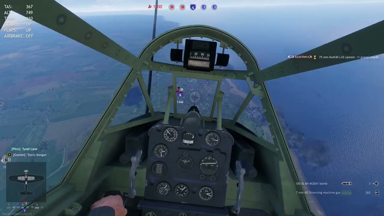 Enlisted pilot gameplay