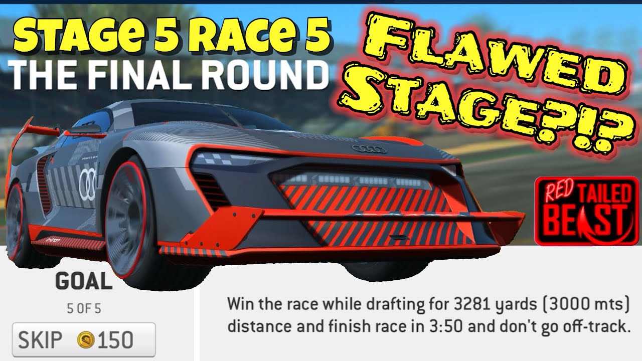 FLAW with Stage 5 Race 5 of Red Tailed Beast