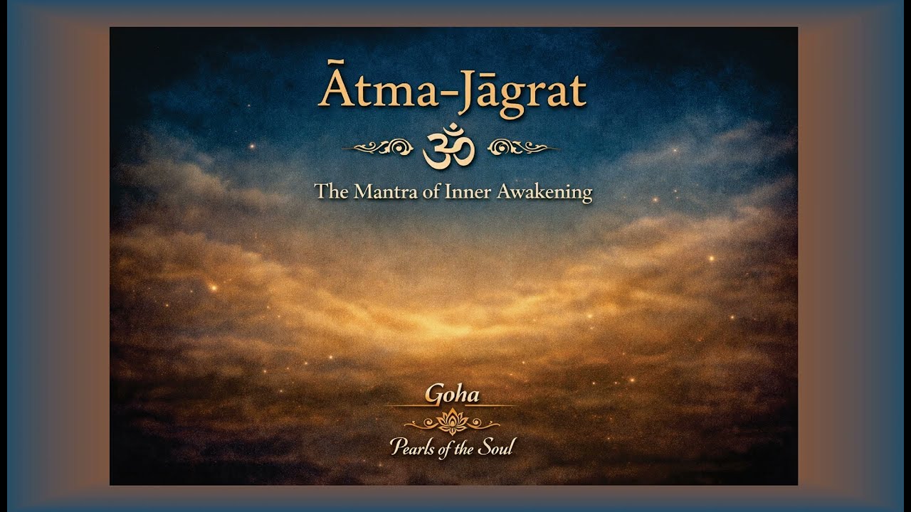 Ātma-Jāgrat | The Mantra of Inner Awakening A meditation soundscape from Goha ~ Pearls of the Soul