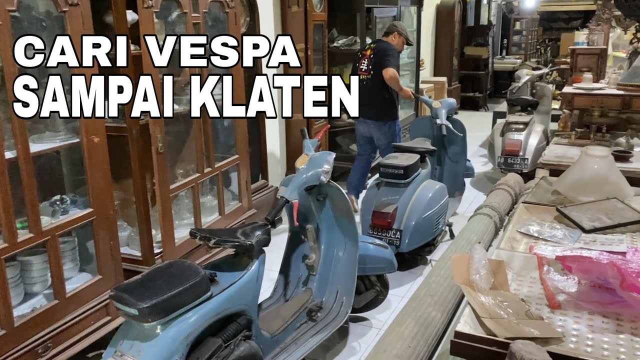 Berburu Vespa ke Klaten