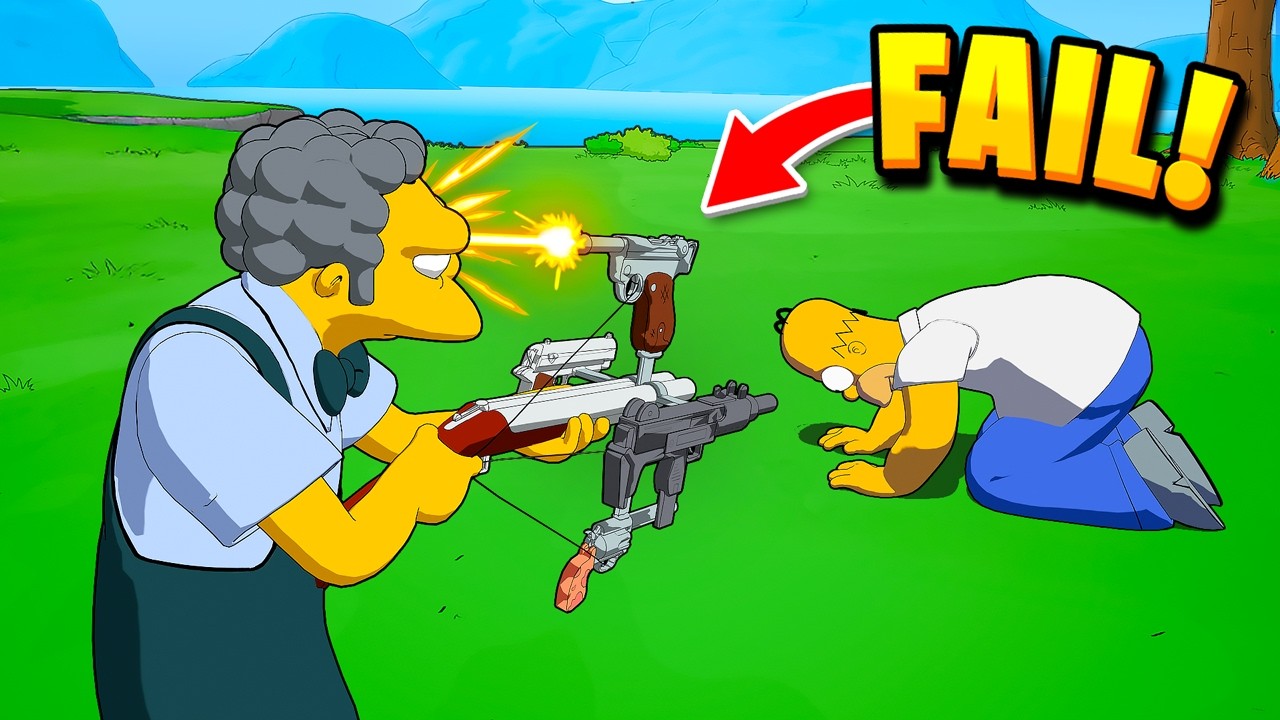 FORTNITE FAILS & Epic Wins! #526 (Fortnite x Simpsons Funny Moments)