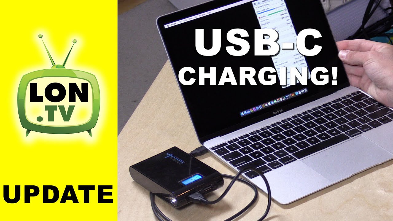 Charging a Macbook with an external battery via USB-C