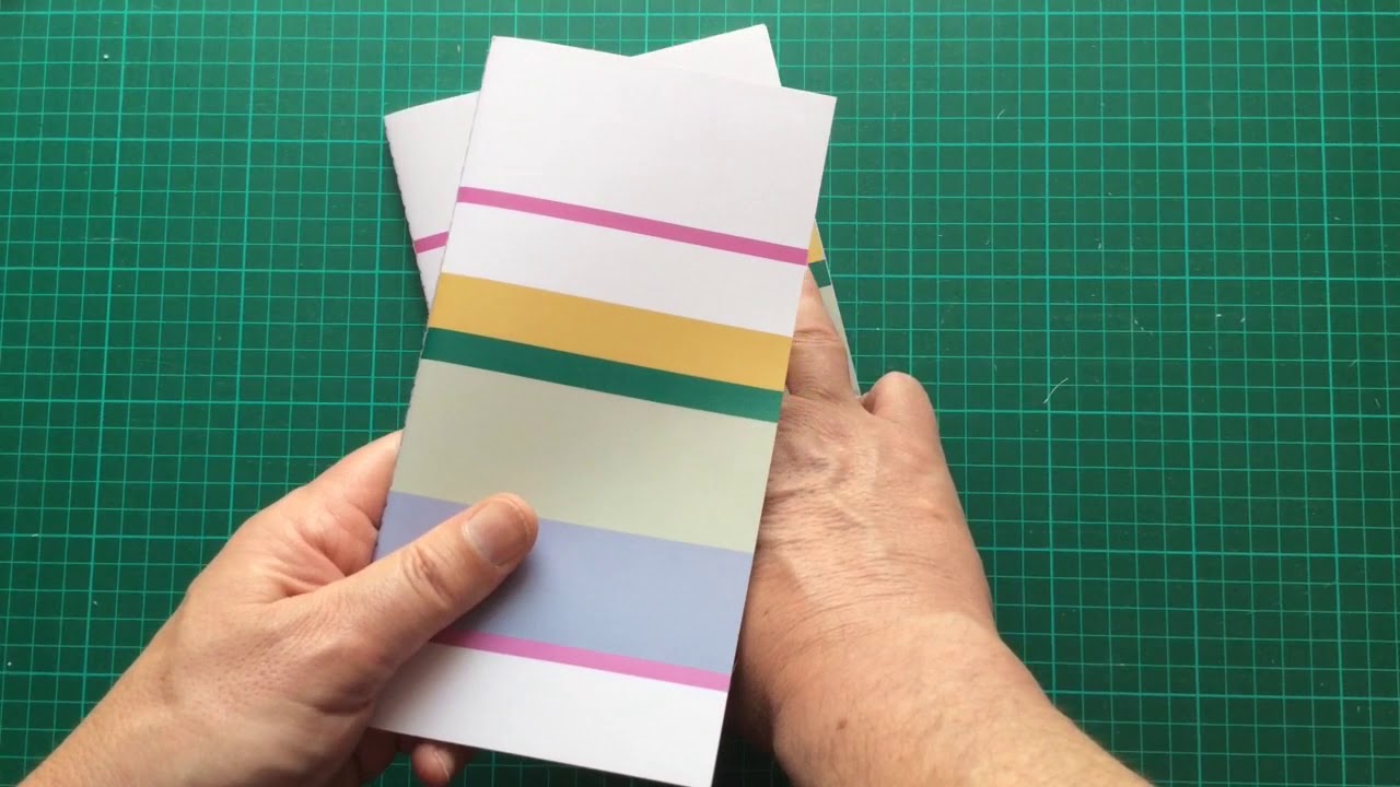 How to make your own inexpensive Travellers Notebook lined inserts.