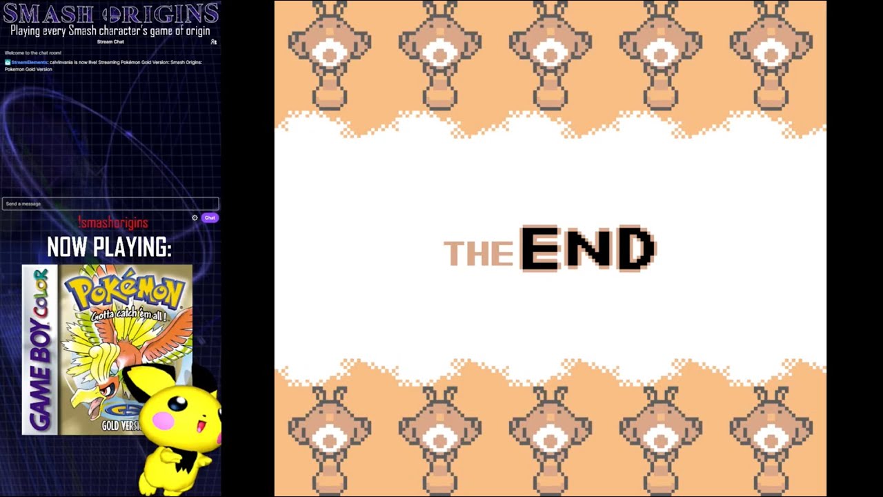 Smash Origins - Pokémon Gold Version (Finale) [full stream]