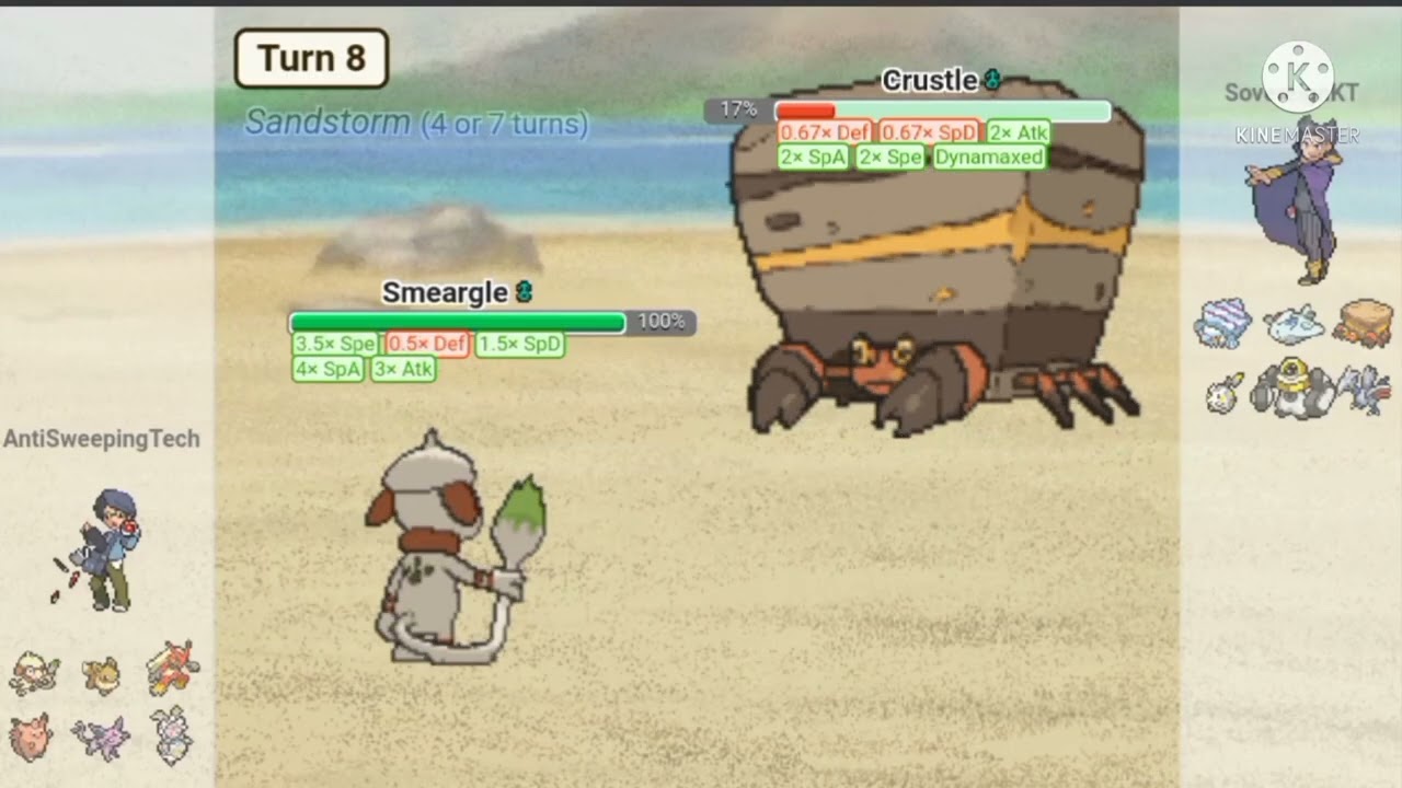 Moody Smeargle Sweep || Pokemon Showdown