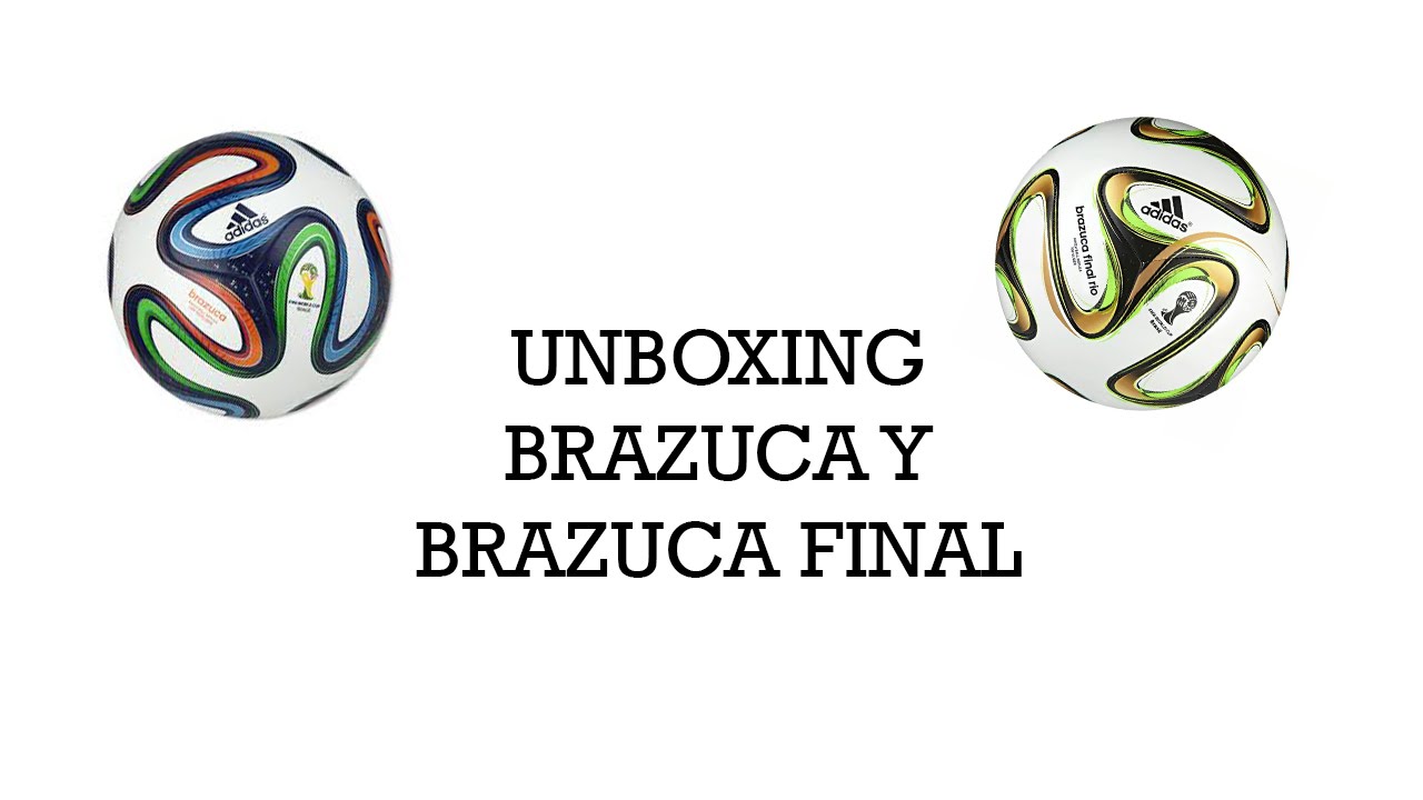 UNBOXING FIFA Brazuca y Brazuca Final Río