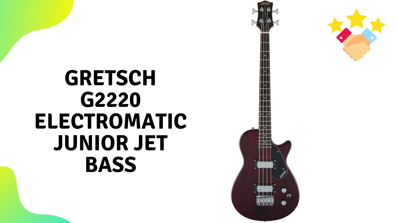 Gretsch G2220 Electromatic Junior Jet Bass II Electric Bass Guitar (Walnut) Overview