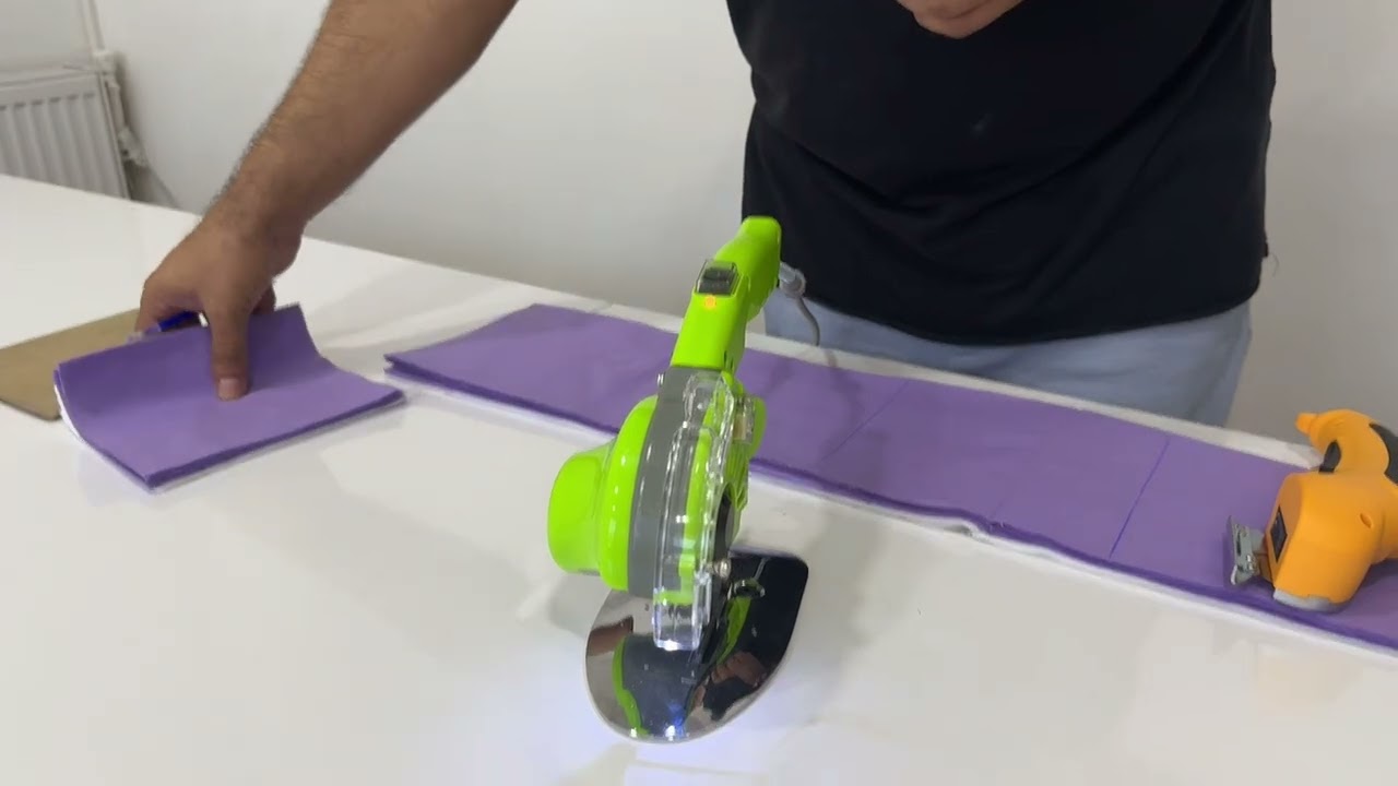 Kumaş kesim makası ve kullanımı