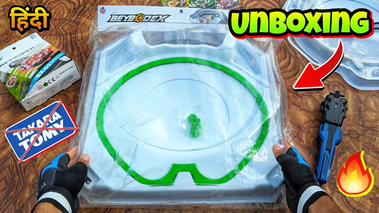 FAKE BEYBLADE X Stadium Unboxing & Review 🤩