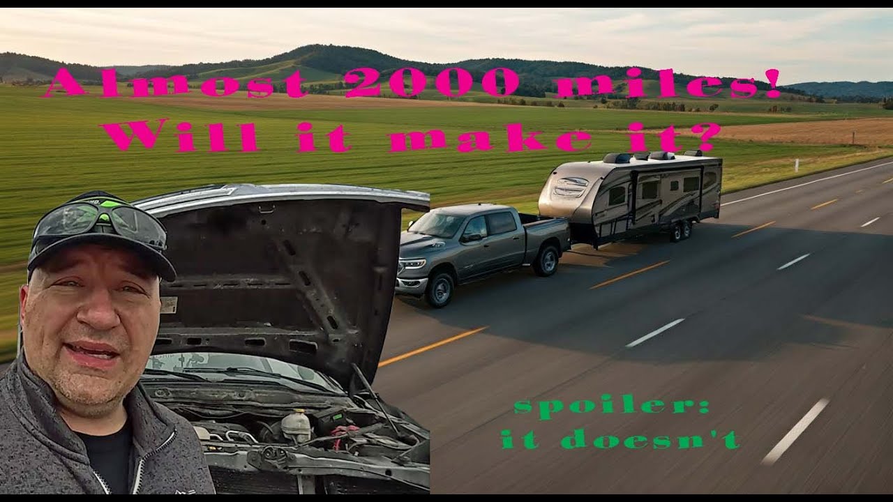 2000 miles in a 21-Year-Old-Truck Towing a RV Trailer- Will it Survive?