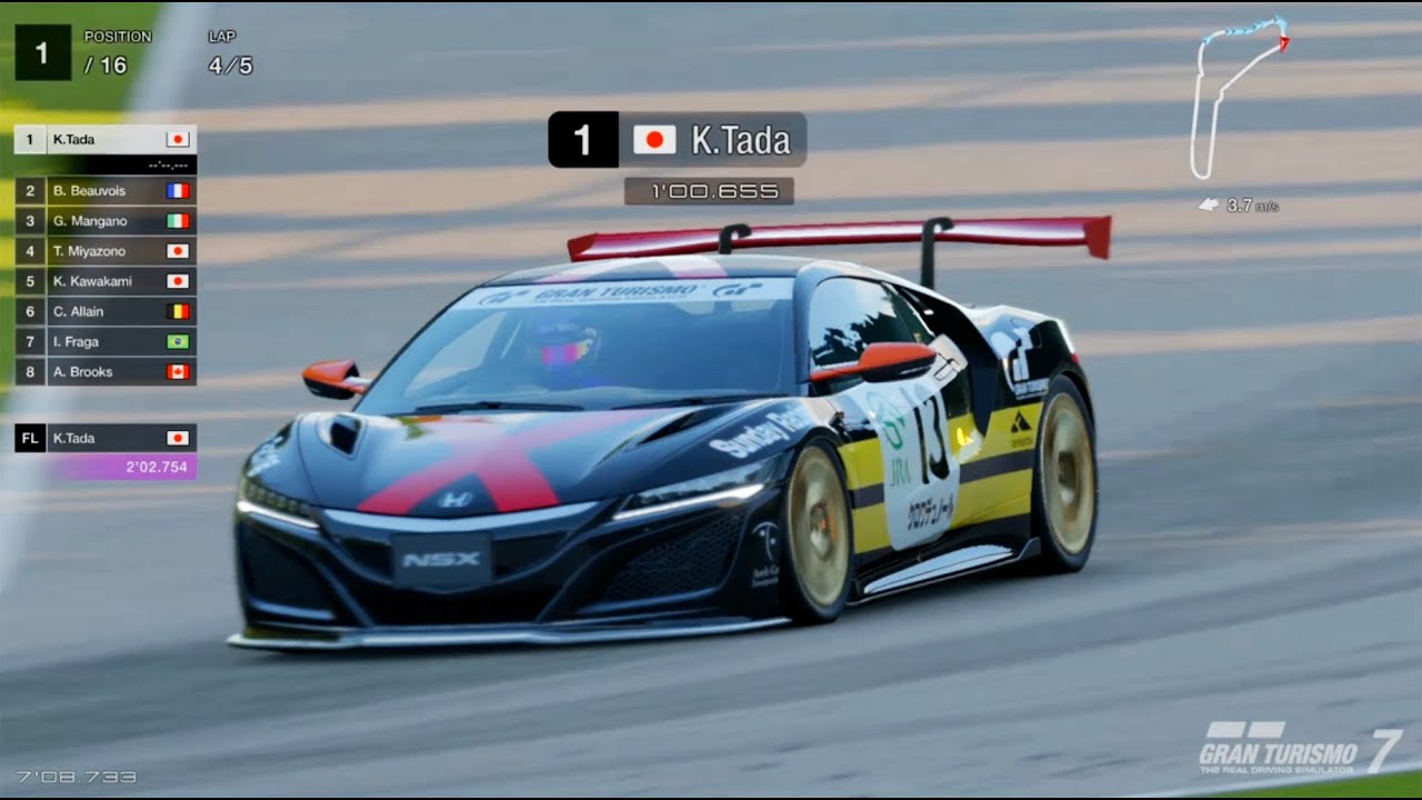 【GT7】♯1 グランツーリスモ7「クロワデュノール号」（NSX'17）でレース走ってみた　#GT7