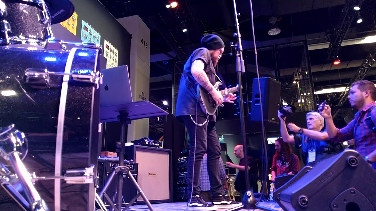 Boss Katana Artist MkII Andy James After Midnight live NAMM 2020
