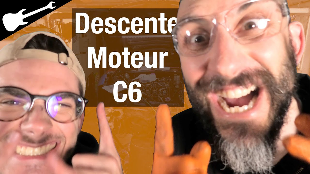 Citroën C6 🍋 Dépose du Moteur avec @AnthonyPerrierPDLV  !! (ou pas)