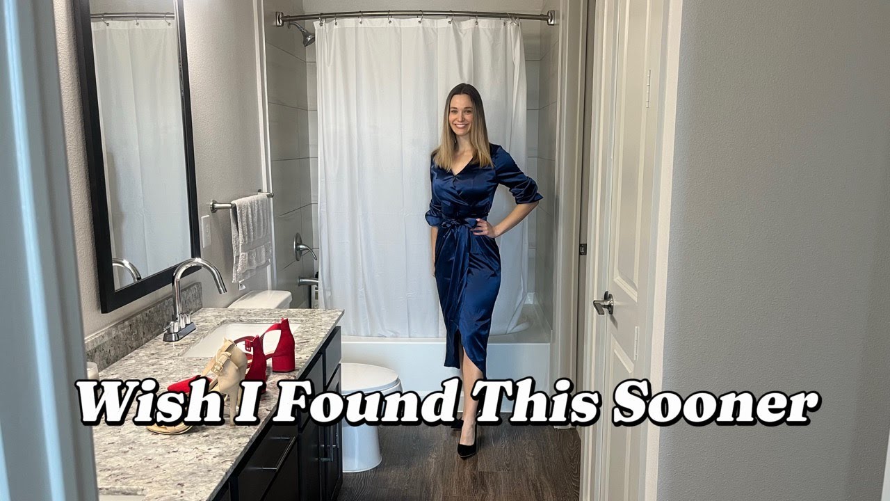 This Tie Waist Dress Is an Amazon Must Have for Weddings #ad